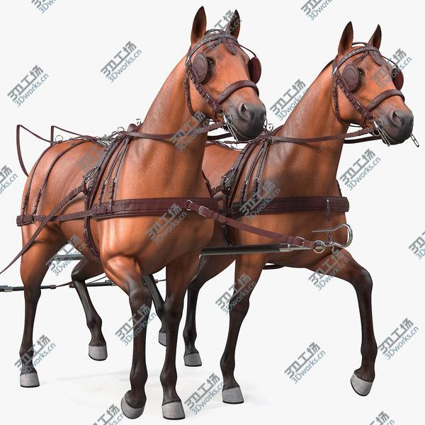 images/goods_img/20210312/Pair of Breast Collar Harness Walking Pose 3D model/1.jpg